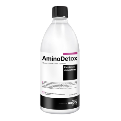 Aminodetox Función Depurativa, combina aminoácidos específicos y nutrientes para promover la eliminación de toxinas del organismo y la salud general.