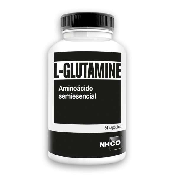 L-Glutamina, suplemento en forma de aminoácido concentrado y puro, importante para la salud gastrointestinal, el sistema inmunológico y la función muscular.
