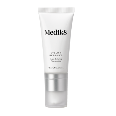MEDIK8 Eyelift Peptides, suero rejuvenecedor para el contorno de ojos, combinación de péptidos y activos hidratantes para reducir arrugas, ojeras y bolsas.